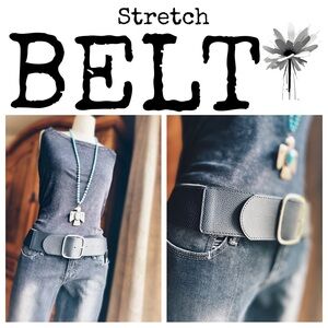Belt Black Stretchy